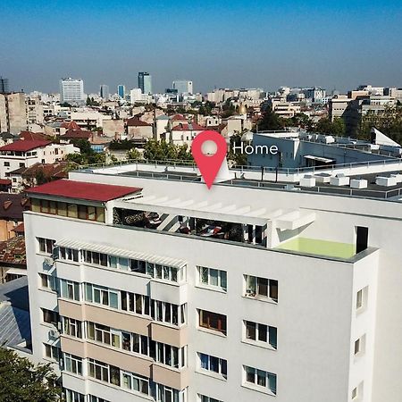 Qult - Up In The Sky Apartment Bucureşti Ngoại thất bức ảnh