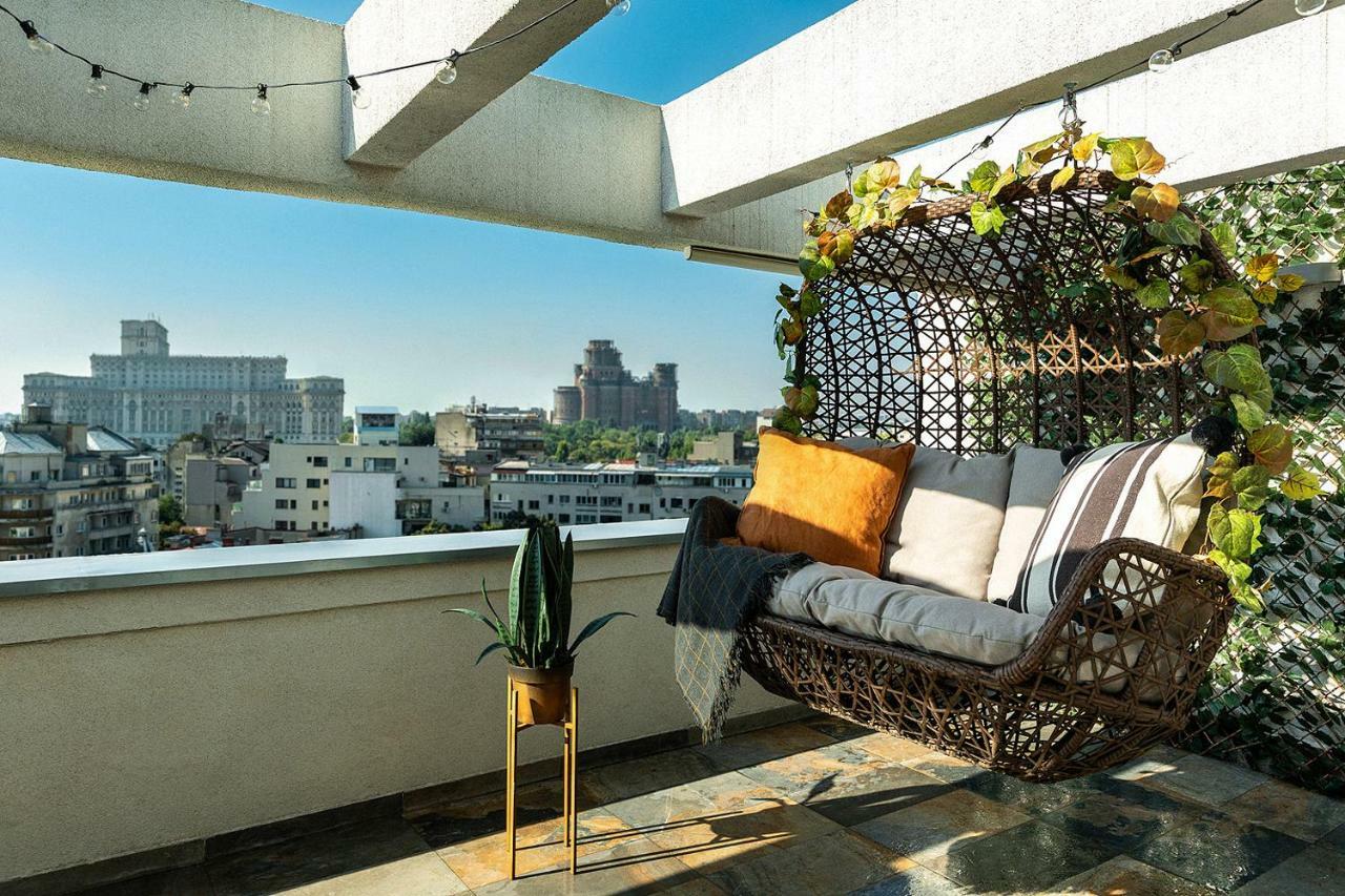 Qult - Up In The Sky Apartment Bucureşti Ngoại thất bức ảnh