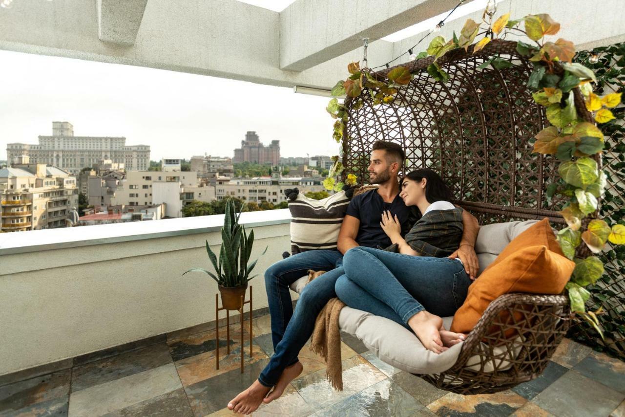 Qult - Up In The Sky Apartment Bucureşti Ngoại thất bức ảnh