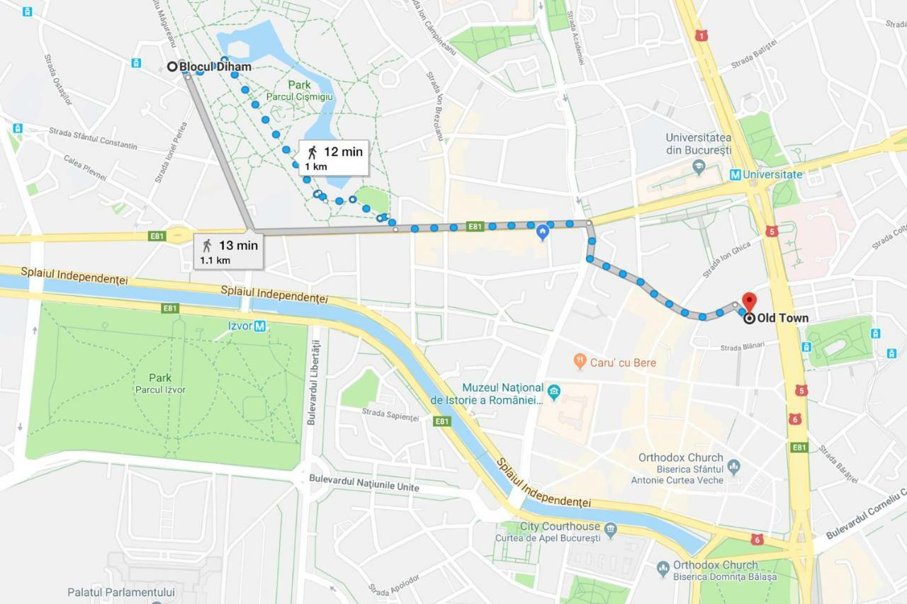 Qult - Up In The Sky Apartment Bucureşti Ngoại thất bức ảnh
